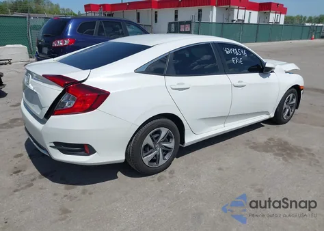 2021 Honda Civic Lx из США, поврежденный, VIN 2HGFC2F64MH520410